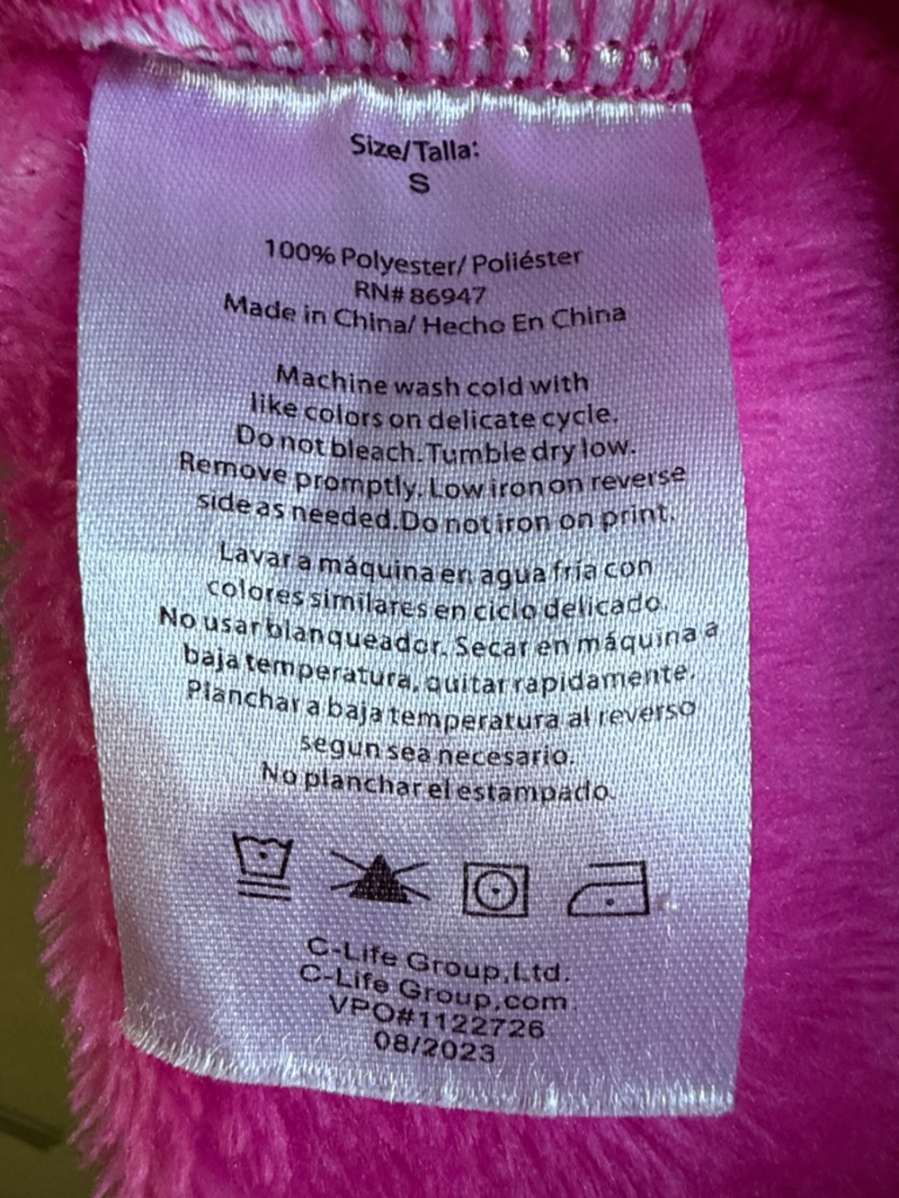 BARBIE Plush Lounge Shorts Pink Logo Fleece Pajama Sleep Shorts Size Small - Picture 11 of 14